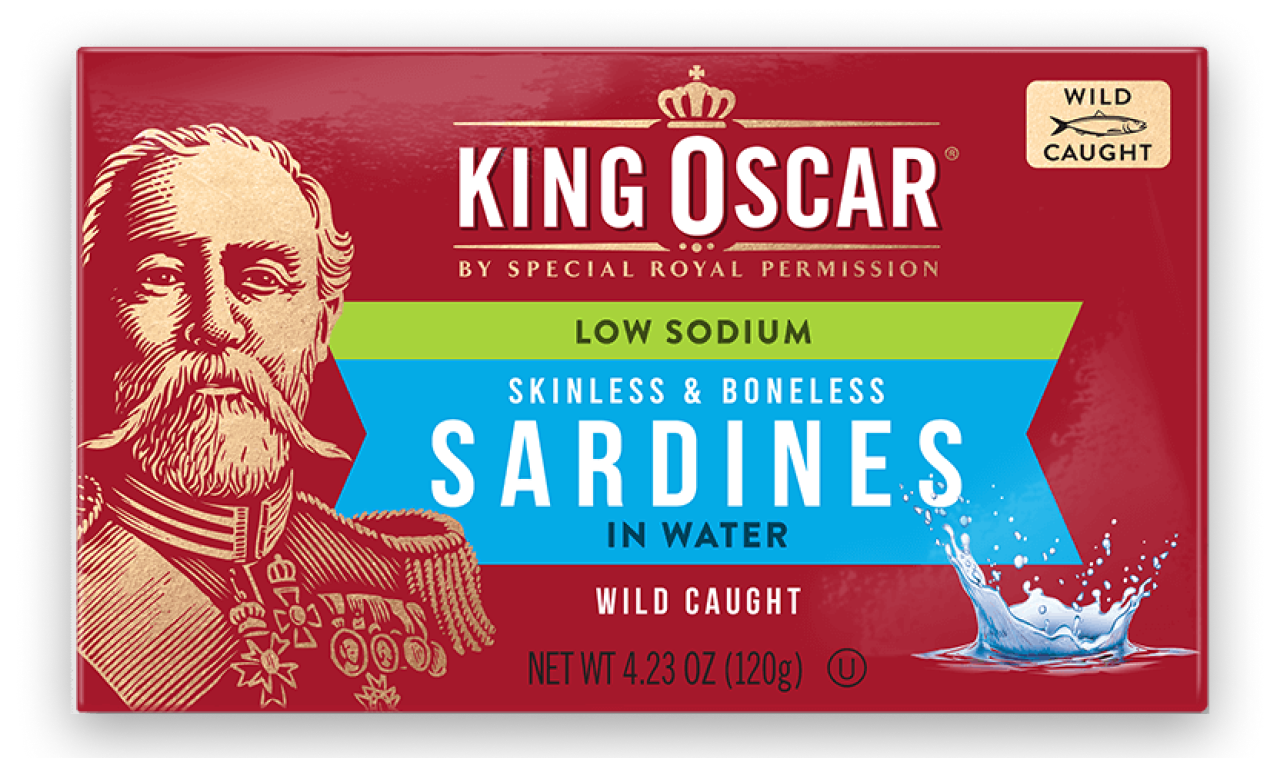 Sardines in Water, Low Sodium