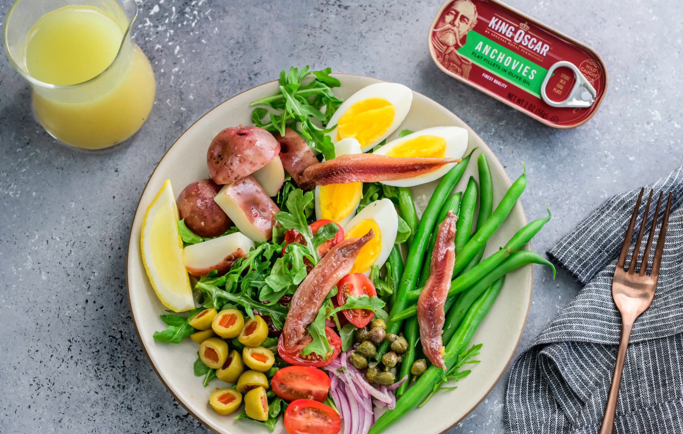Anchovy Niçoise Salad