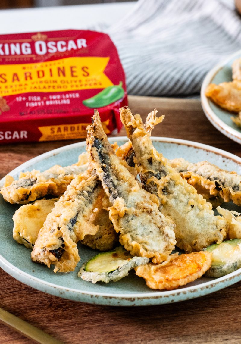 Crispy Jalapeno Sardine Tempura