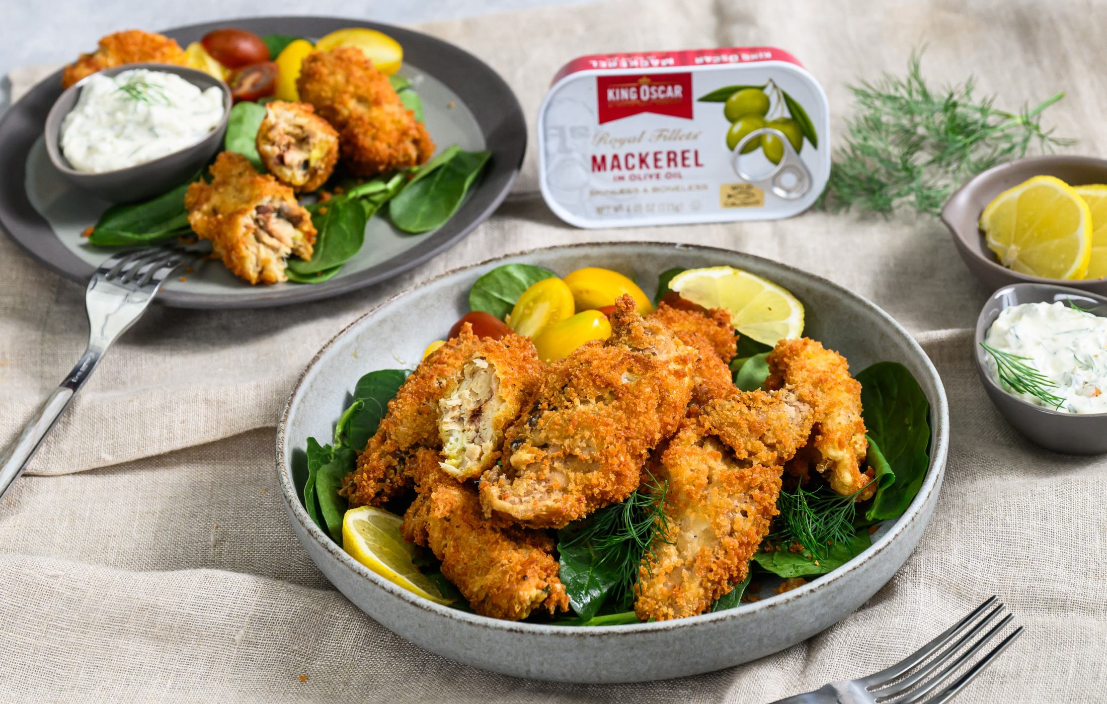 Crispy Mackerel Fillets