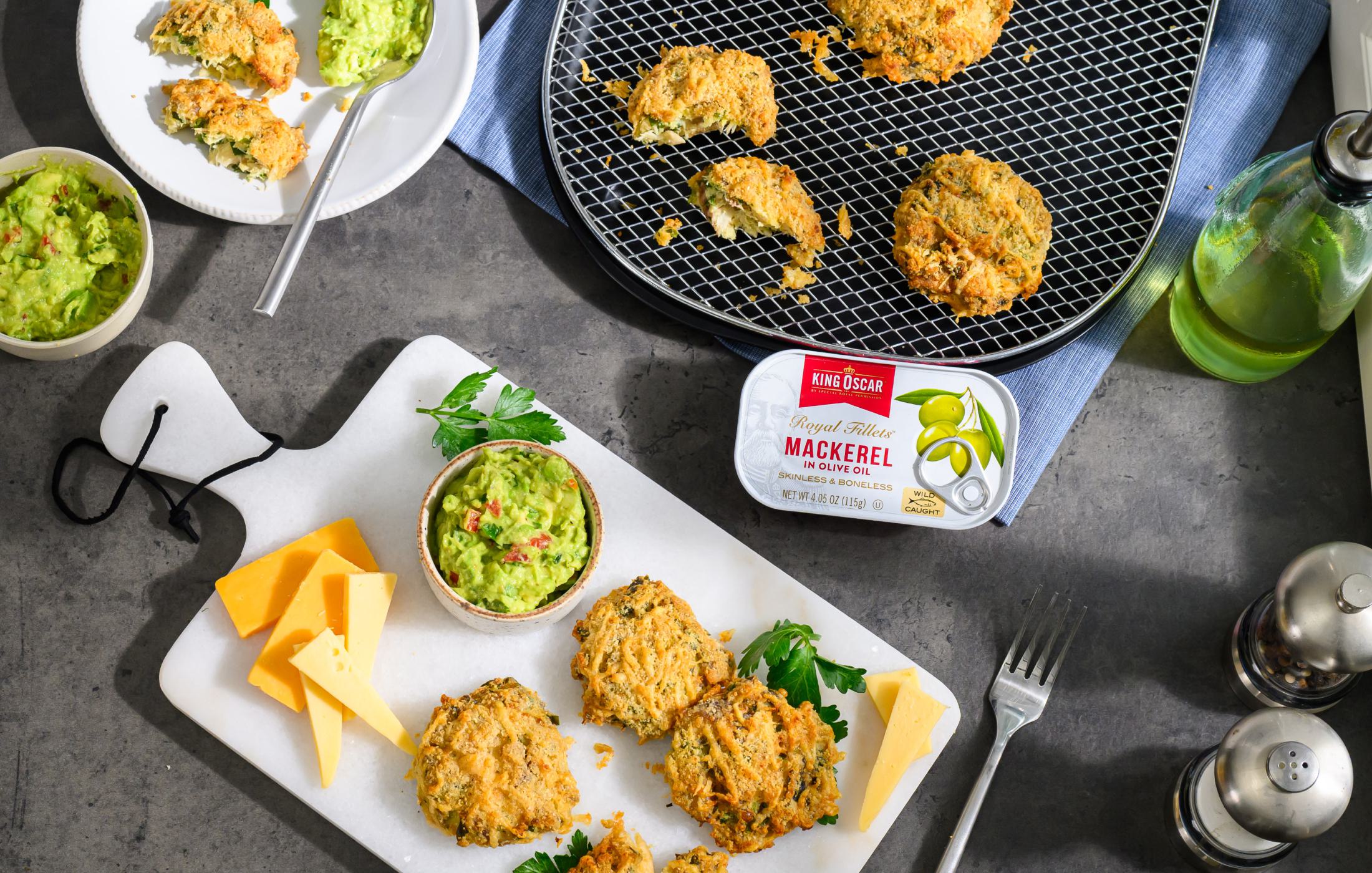 High Protein Air Fryer Mackerel Bites