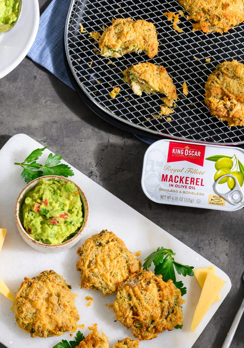 High Protein Air Fryer Mackerel Bites