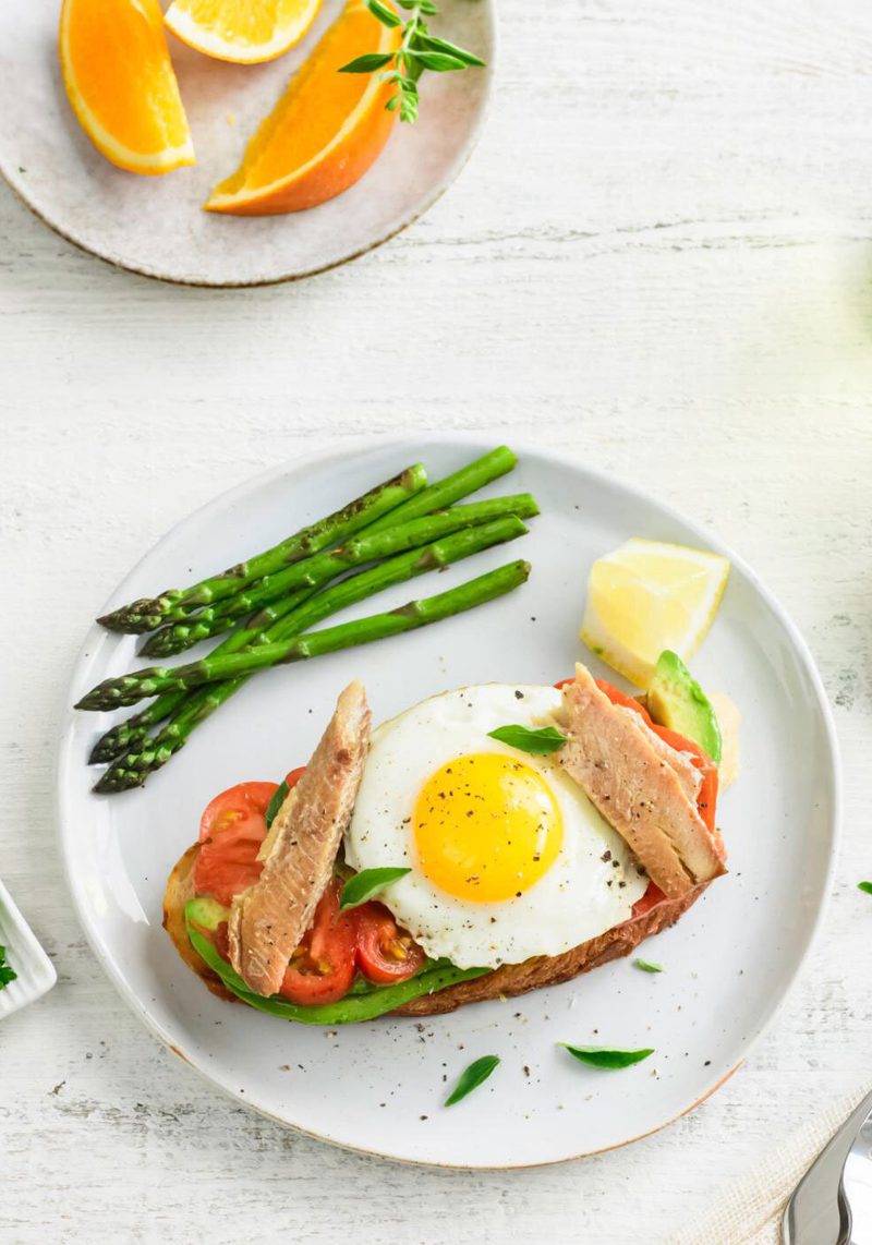 Kipper Snacks & Fried Egg Toast