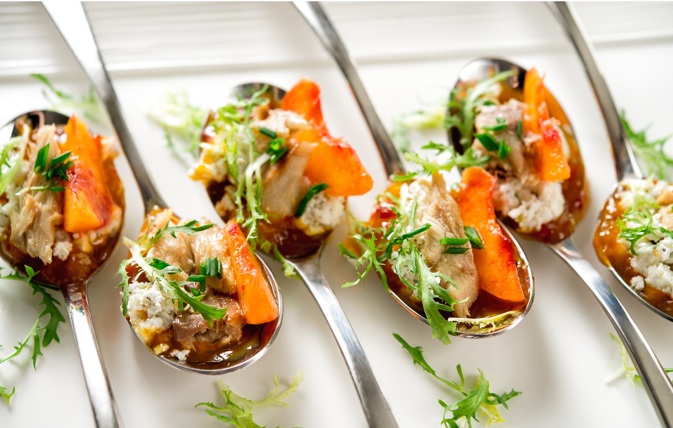 Mackerel Chutney Spoons