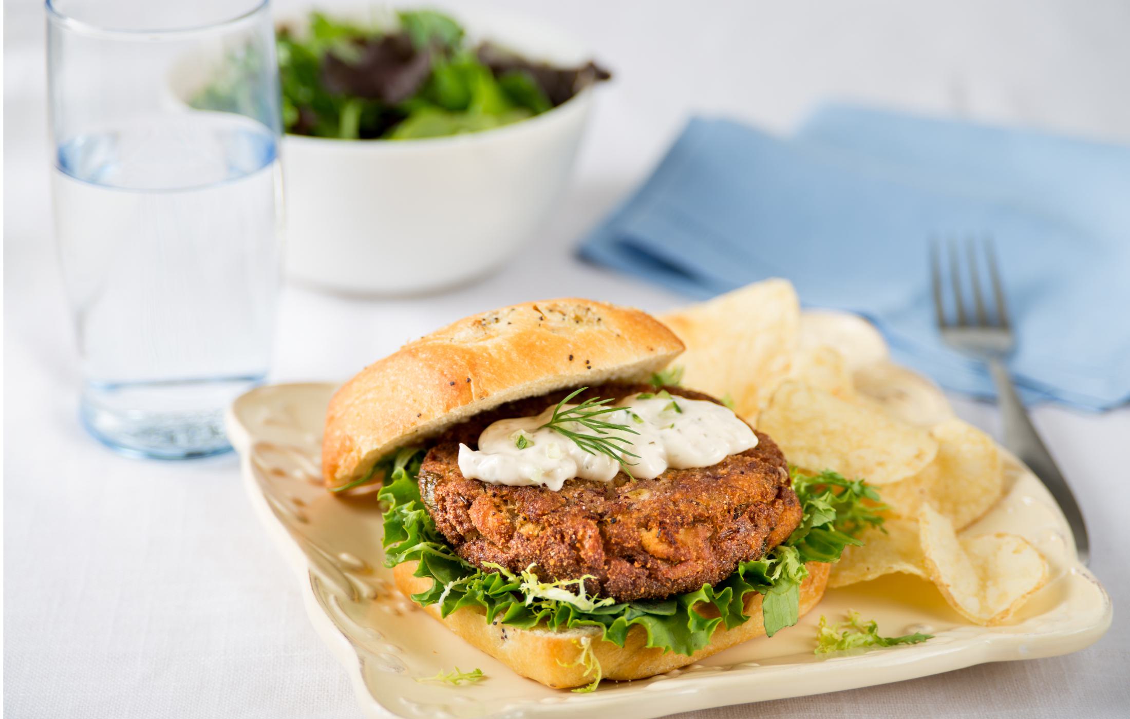 Mackerel Fish Burger