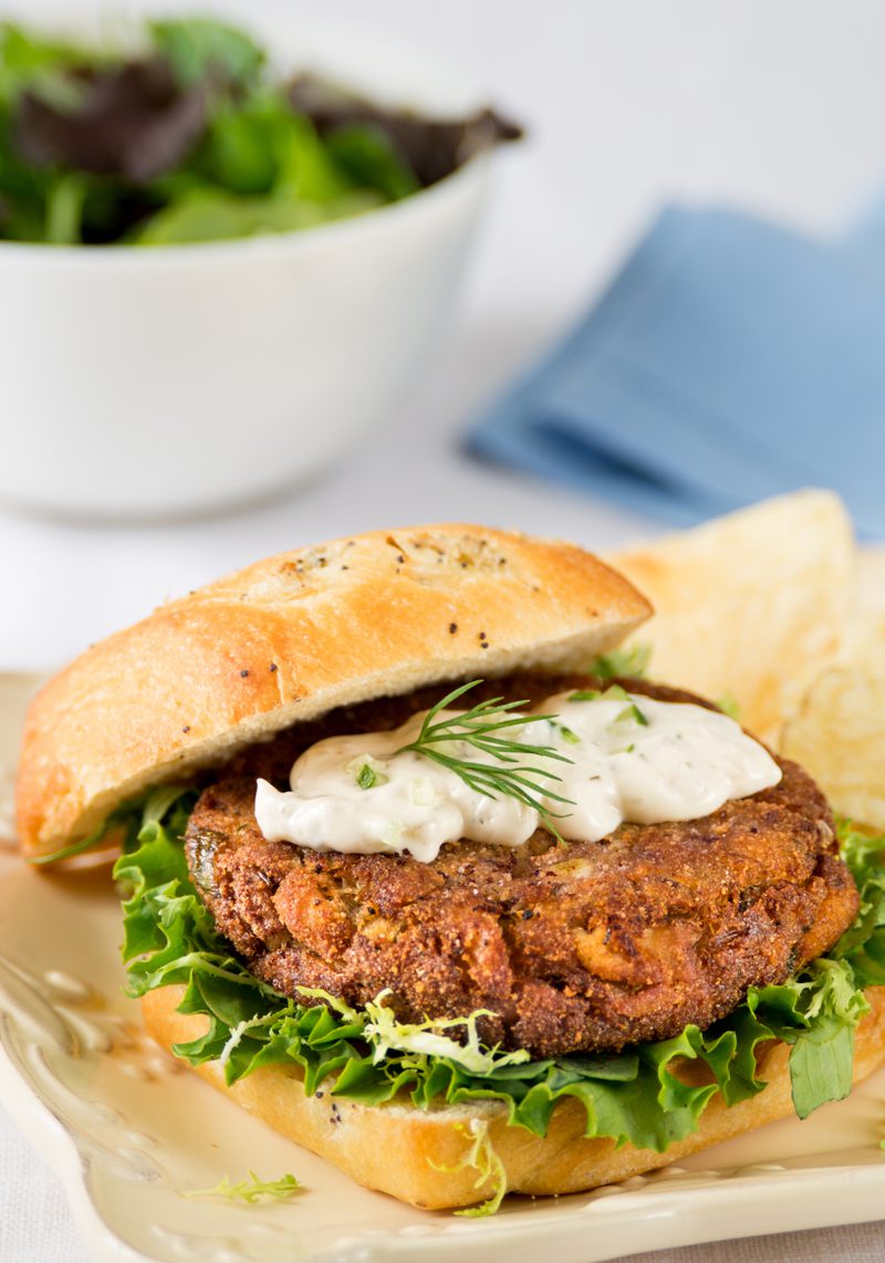 Mackerel Fish Burger