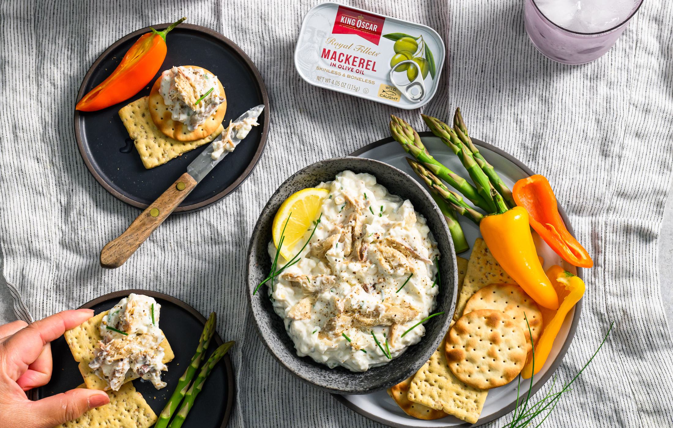 Mackerel & Cottage Cheese Dip