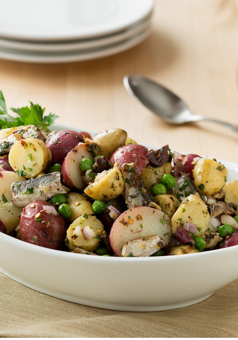 Potato Salad with Sardines