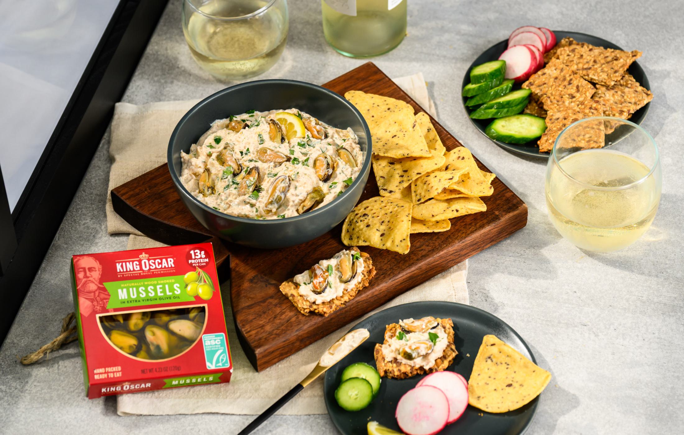 Quick & Easy Mussels and Onion Dip