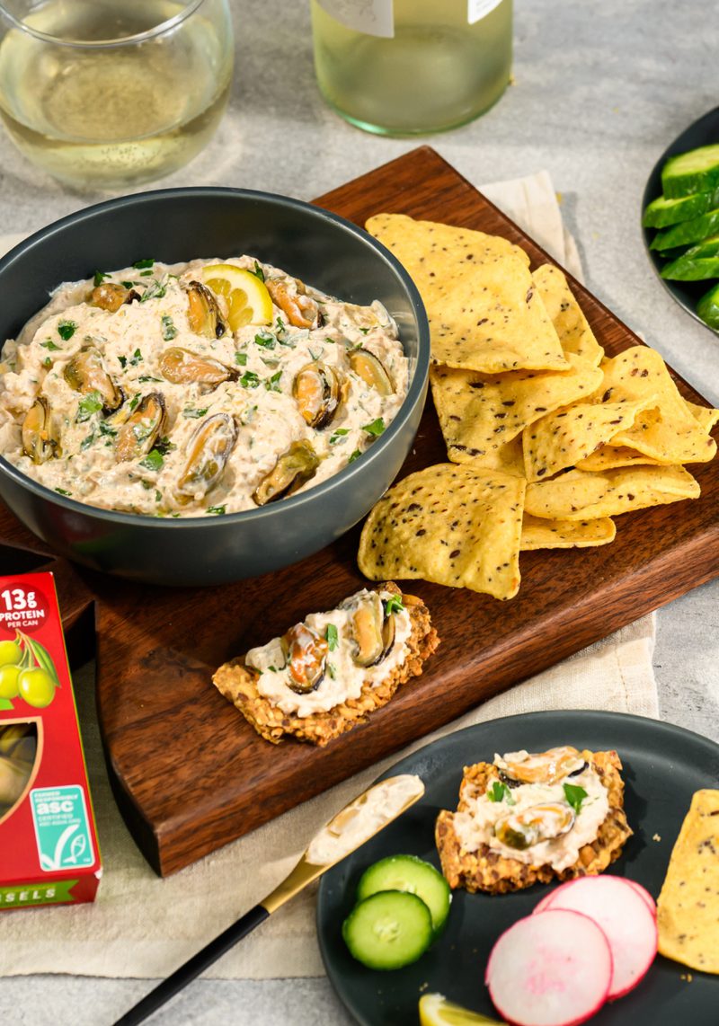 Quick & Easy Mussels and Onion Dip