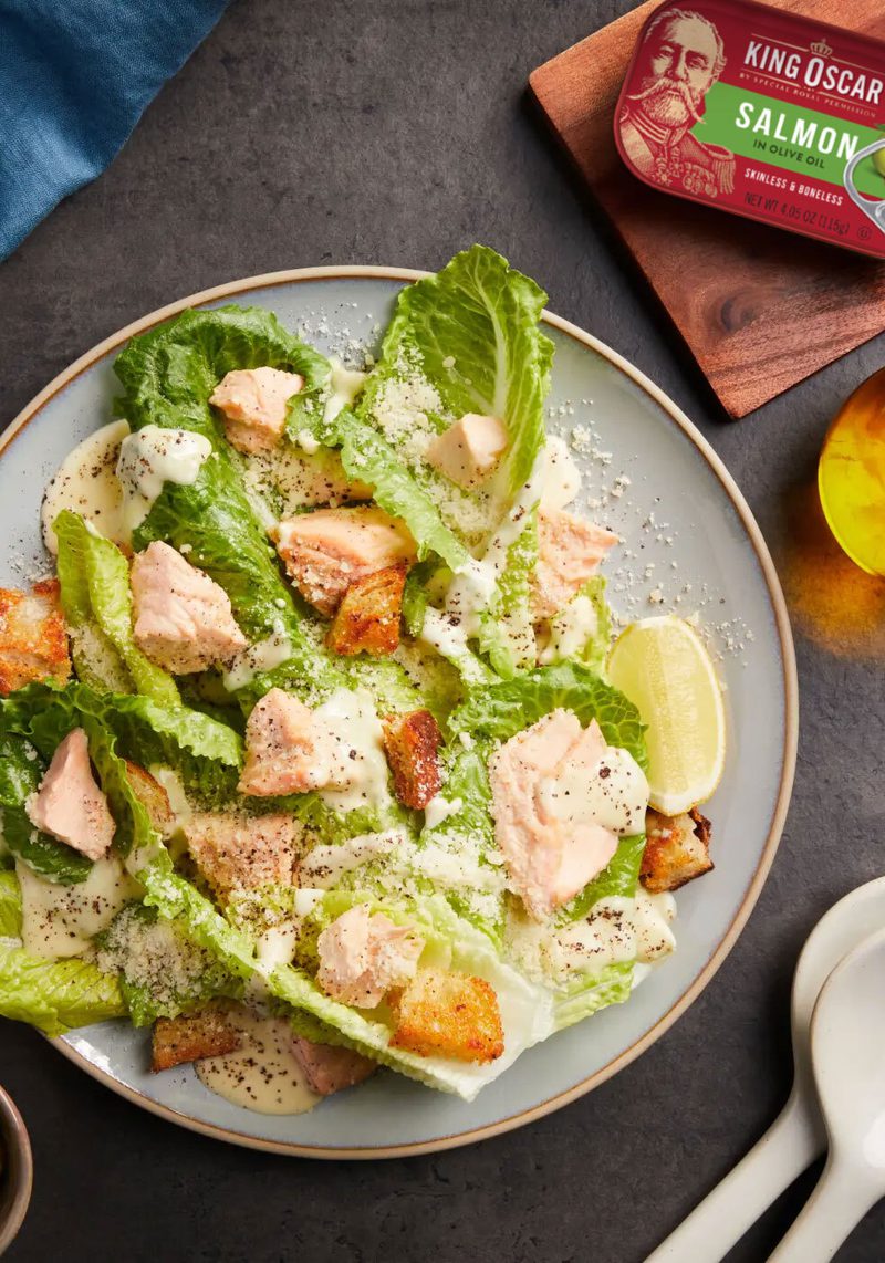 Salmon Caesar Salad