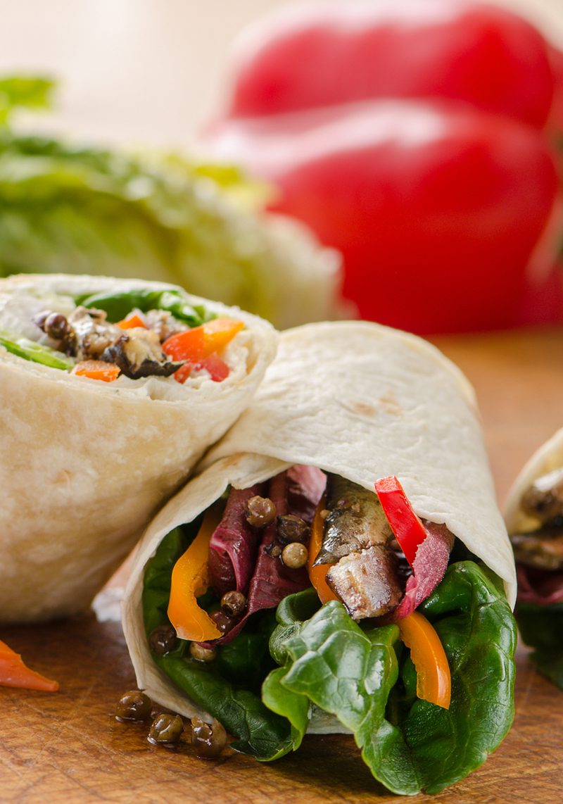 Sardine Lavash Wraps