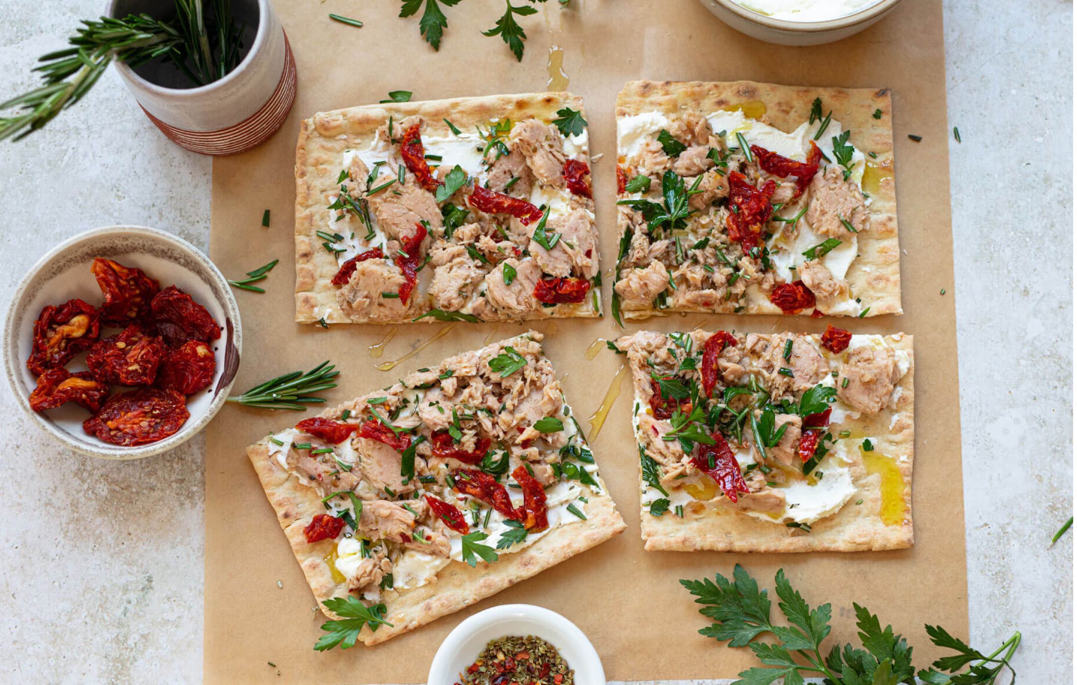 Yellowfin Tuna Flatbread