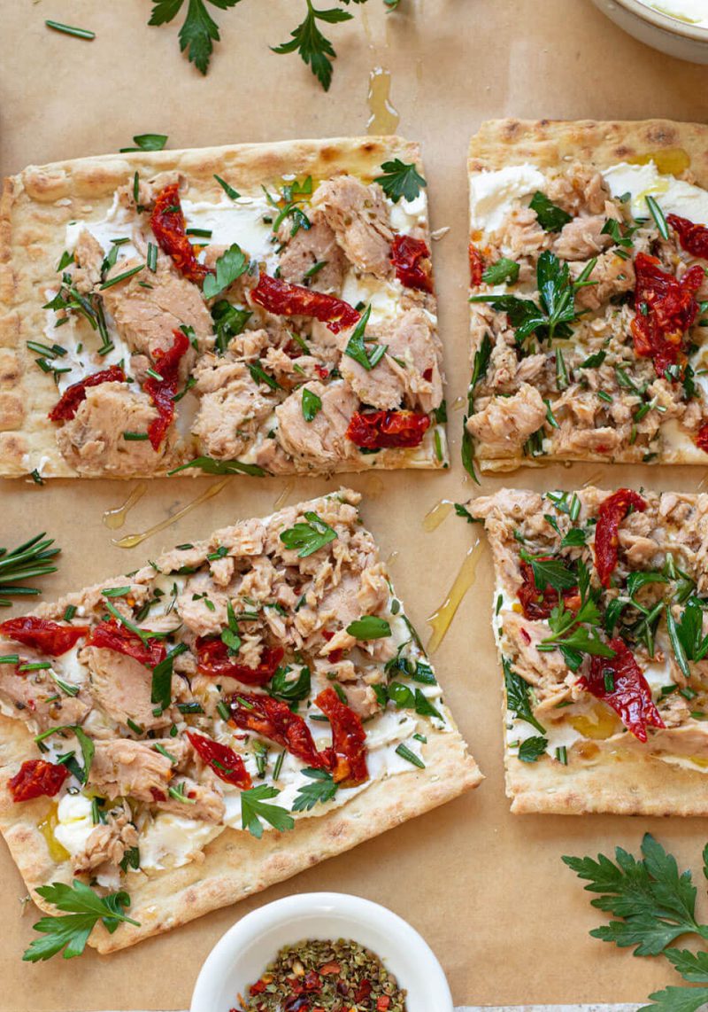 Yellowfin Tuna Flatbread