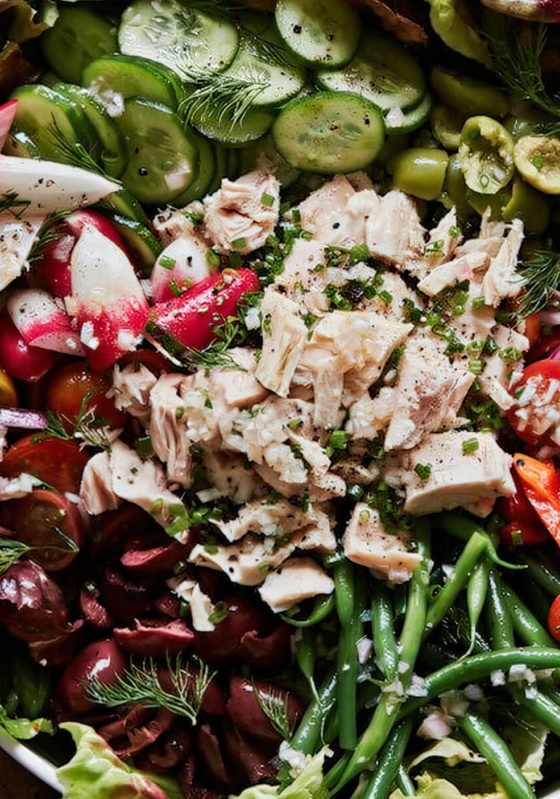 Yellowfin Tuna Loaded Niçoise Salad